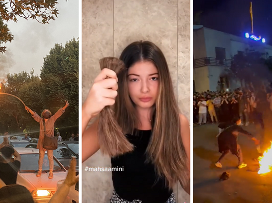 Γιατί το ίντερνετ έχει γεμίσει με Ιρανές που καίνε χιτζάμπ και κόβουν τα  μαλλιά τους;