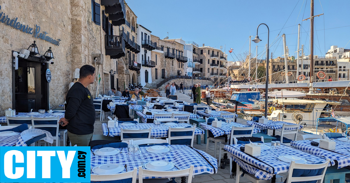 Εικόνες από το ανανεωμένο λιμάνι στην κατεχόμενη Κερύνεια