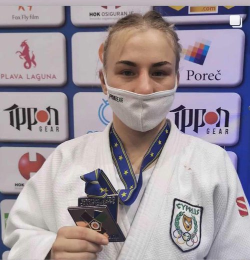 Asvesta Judo medal European 1.jpg