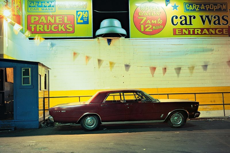 Carz-a-Poppin Car, Ford Galaxie 500 (1966), Houston and Broadway, 1976..jpg