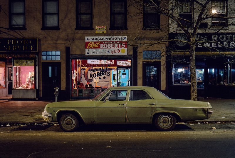 Charlie Robert’s campaign car, Chevrolet Bel Air, Hoboken, NJ, 1976..jpg