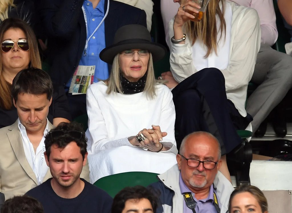 Diane Keaton attends Wimbledon in 2016. Karwai Tang.jpg