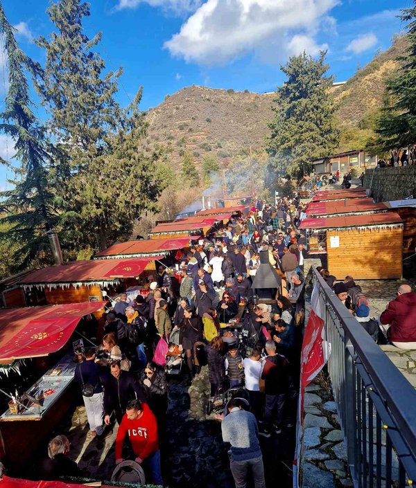 Φέτος ο Άη Βασίλης φτάνει με το έλκηθρο του στον Καλοπαναγιώτη