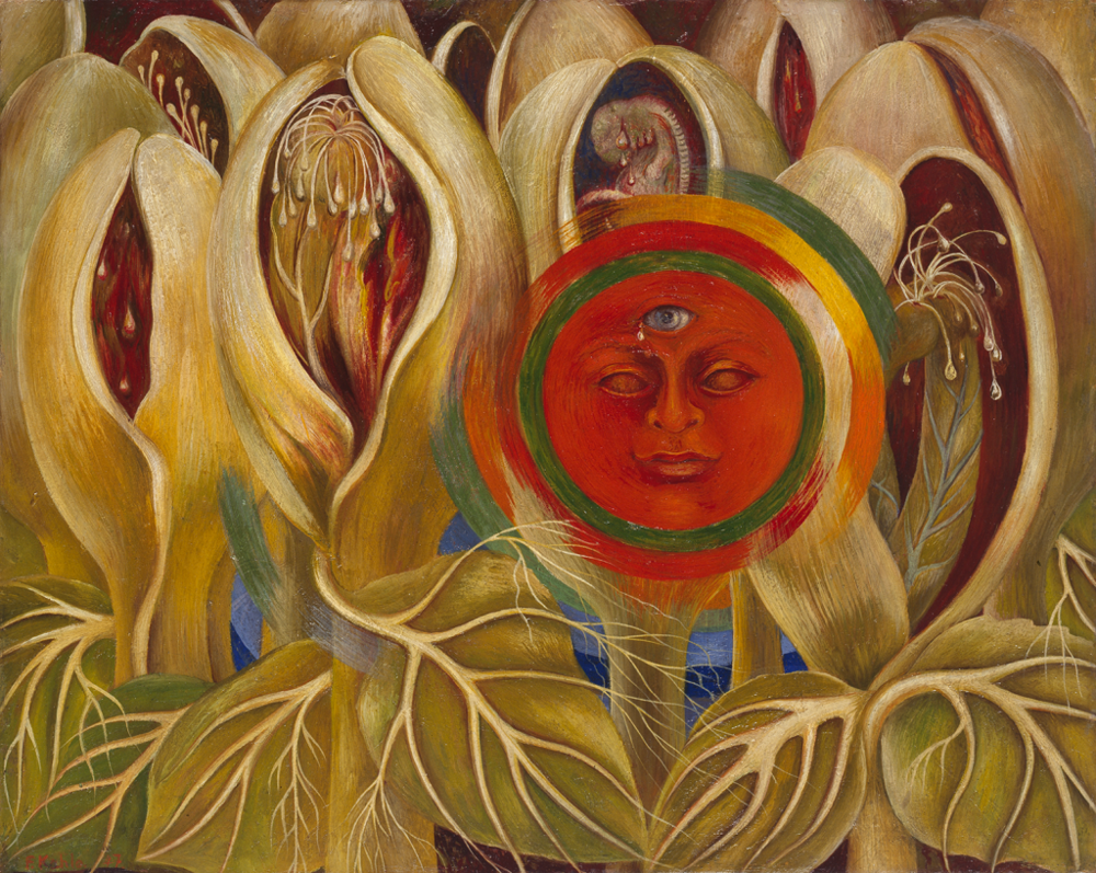 Frida Kahlo, Sun and Life, 1947.png