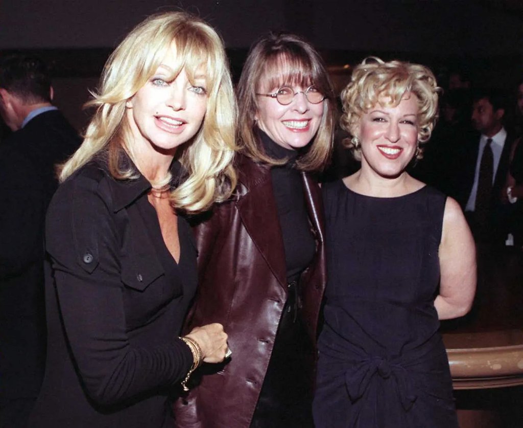 Goldie Hawn, Diane Keaton and Bette Midler at the premiere of “The First Wives Club.” Vince Bucci_Getty Images.jpg
