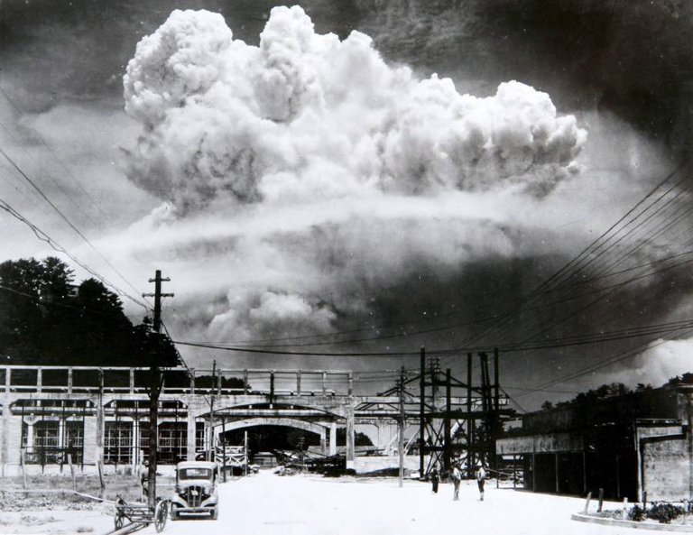 The atomic bombing of Nagasaki, Japan by the U.S. on August 9, 1945..jpeg