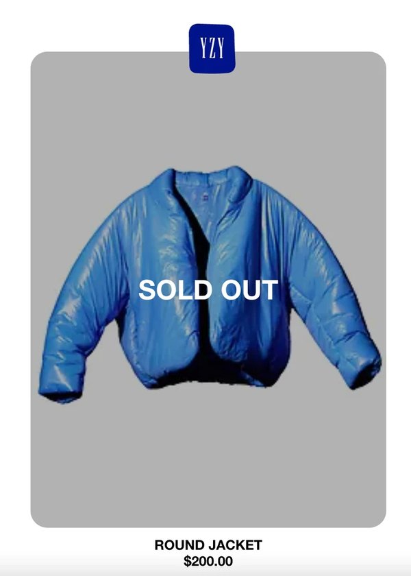 YEEZY Gap Round Jacket sold out.jpg