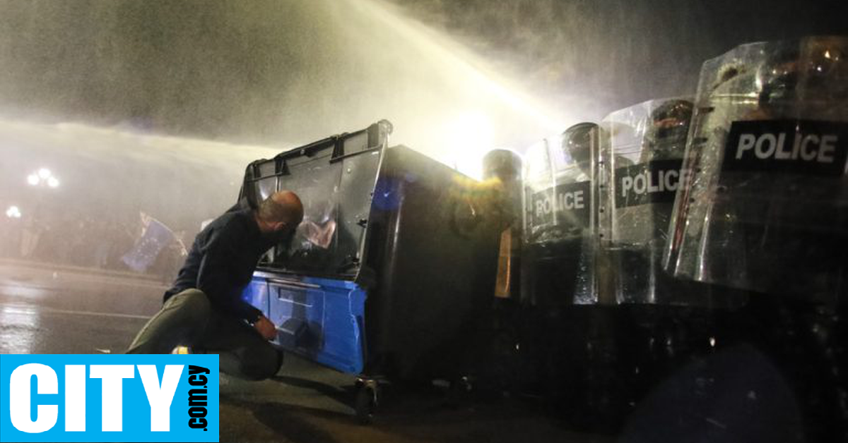 Στη Γεωργία ψέκασαν διαδηλωτές με τοξική ουσία από τον Α’ Παγκόσμιο Πόλεμο