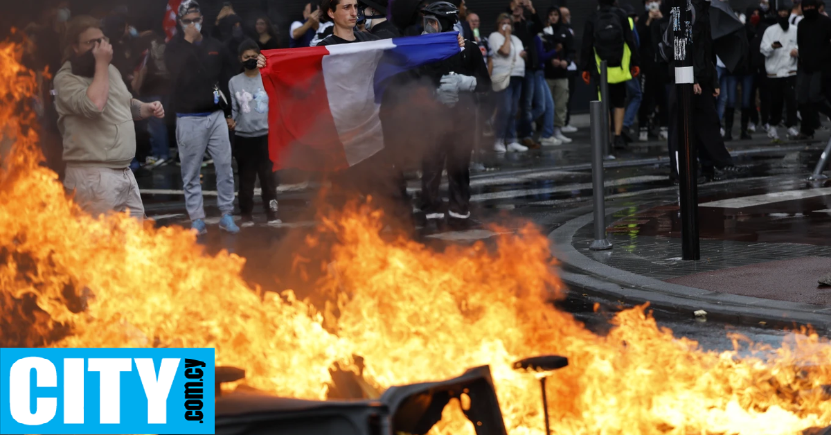 Μεγάλες Εικόνες από τις δυναμικές κινητοποιήσεις στη Γαλλία