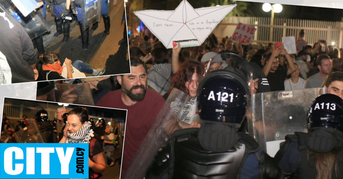Η απροκάλυπτη αστυνομική βία σε μία ειρηνική διαμαρτυρία