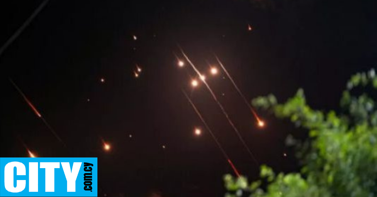 Ορατή από την Κύπρο η χθεσινή πυραυλική επίθεση Ιράν κατά Ισραήλ [βίντεο]