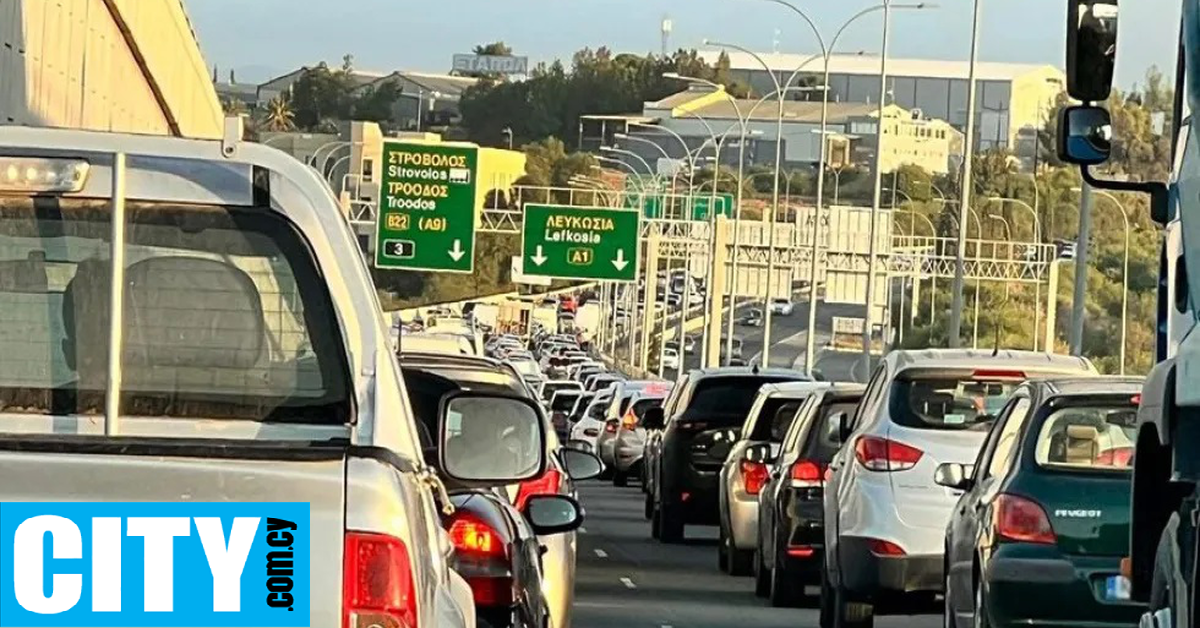 Οι Λευκωσιάτες χάνουν σχεδόν 100 ώρες της ζωής τους κολλημένοι στους δρόμους