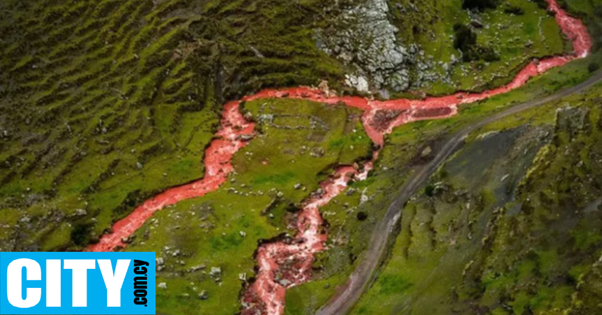 Ο κόκκινος ποταμός του Περού με τη βαθιά πολιτισμική σημασία