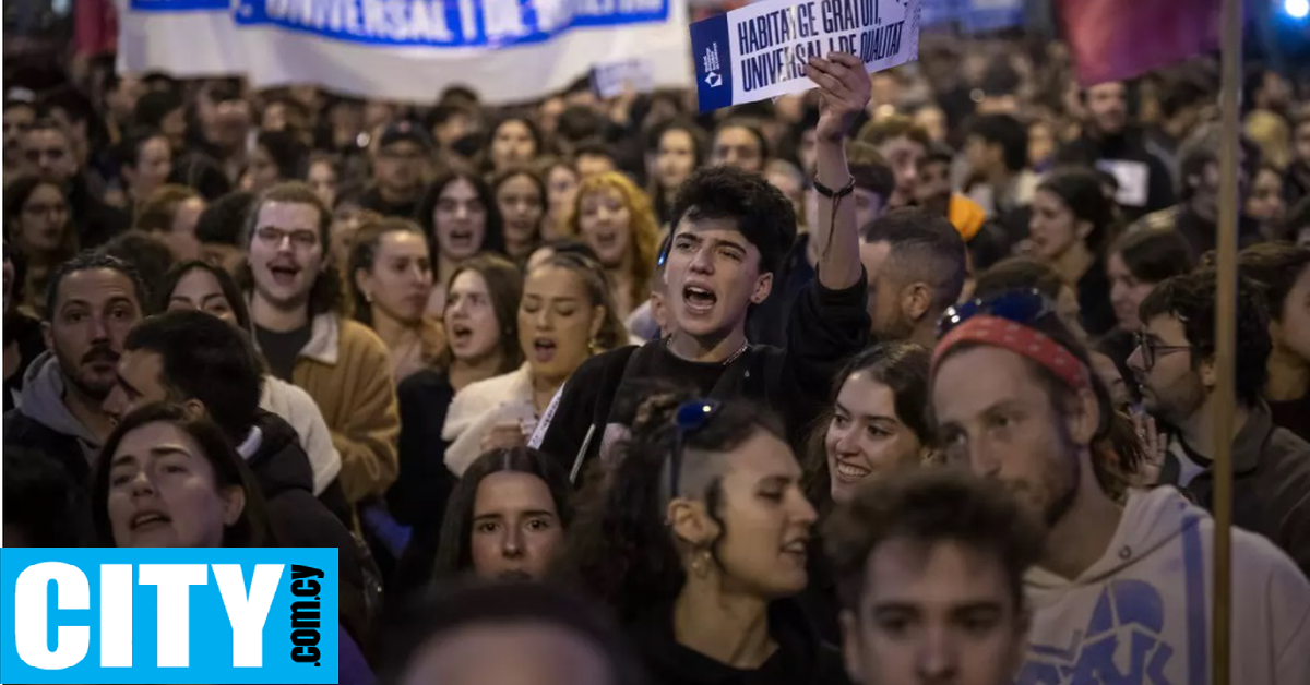 Στην Βαρκελώνη διαδηλώνουν μαζικά για τα πολύ ψηλά ενοίκια