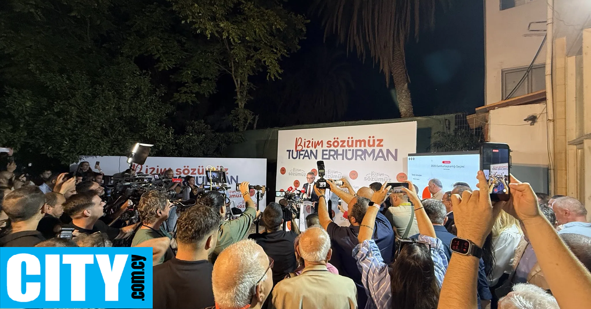Νικητής από τον πρώτο γύρο στις εκλογές στα κατεχόμενα, ο Έρχιουρμαν