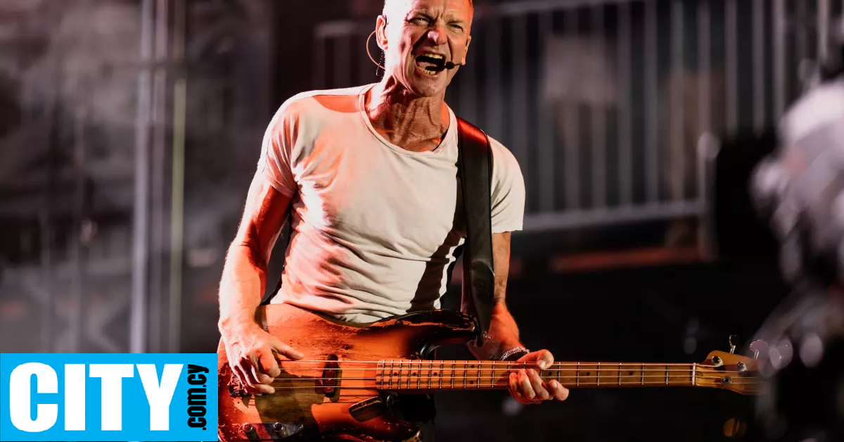 Ο Sting έρχεται στην Κύπρο και έχουμε όλες τις πληροφορίες