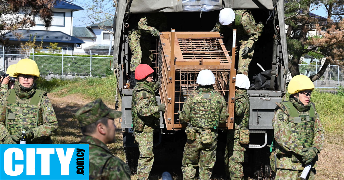 Η Ιαπωνία ανέπτυξε στρατεύματα για να αντιμετωπίσει μια ασυνήθιστη απειλή