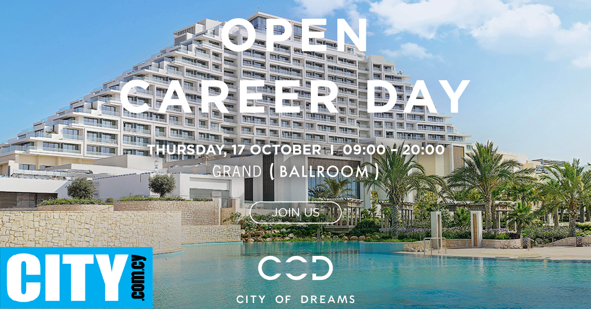 Open Career Day στο City Of Dreams Mediterranean